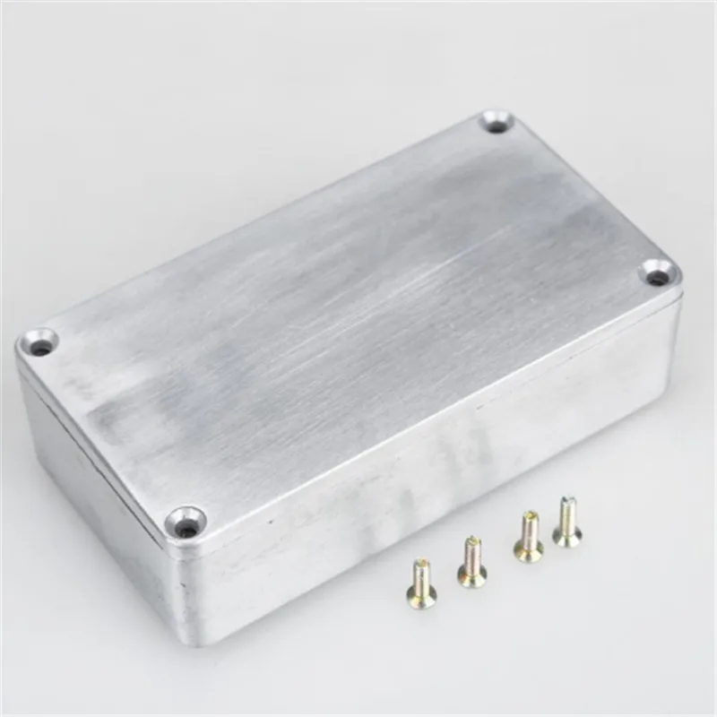 

Zebra 1590B Style Effects Pedal Aluminum Stomp Box Enclosure for Stringed Instruments Guitar Cases Storage Holder Guitar Parts