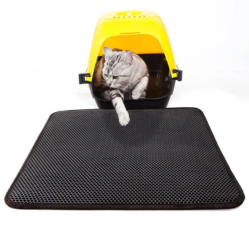 Cat Litter Mat XL Double Layer Cat Litter Trapper with