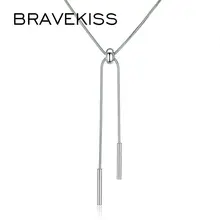 BRAVEKISS Мода 4 цвета Шарм простые змеиные цепные Чокеры ожерелья для женщин ювелирные изделия вечерние ювелирные изделия Bijoux Femme подарки BUN0270