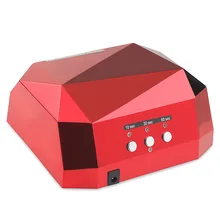 36 Вт УФ лампа для ногтей Сушилка для ногтей Светодиодный УФ-лампы для ногтей в форме ромба УФ лампа для ногтей лампа CCFL лампа отверждения УФ-гель для ногтей инструменты для ногтей