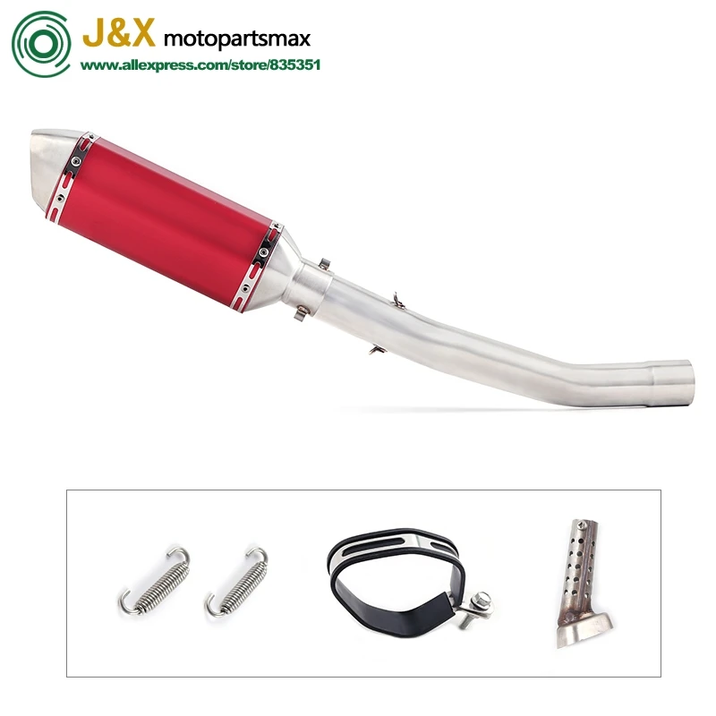 SLIP-ON FOR KAWASAKI NINJA ZX-6R ZX6R ZX636 Exhaust MOTORCYCLE EXHAUST ESCAPE MODIFID ADAPTER LINK MIDDLE PIPE | Автомобили и
