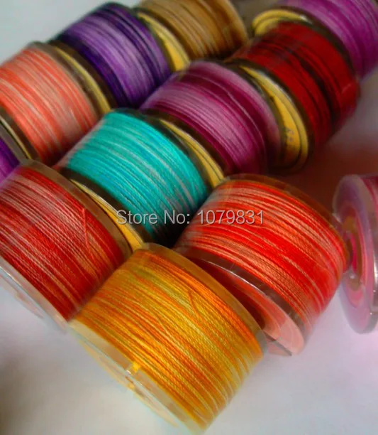 Хлопок вариации нитки поперечной прошивки нитки для ручного шитья 20 цветов x 100 м/шт