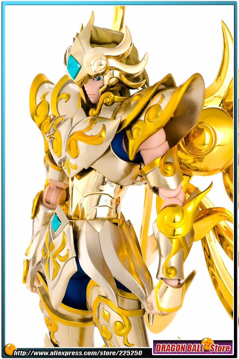 Японии аниме "Saint Seiya" оригинальные Bandai Tamashii Наций Санкт Ткань Миф EX Soul золота фигурку- лев aiolia Бог Ткань