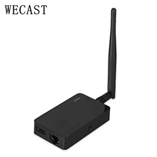 2,4/5 ГГц WiFi Дисплей Смарт Беспроводная ТВ-карта Wecast 4K HDMI Dongle Miracast/Airplay/DLNA/онлайн-зеркальное отображение для YouTube/Netflix