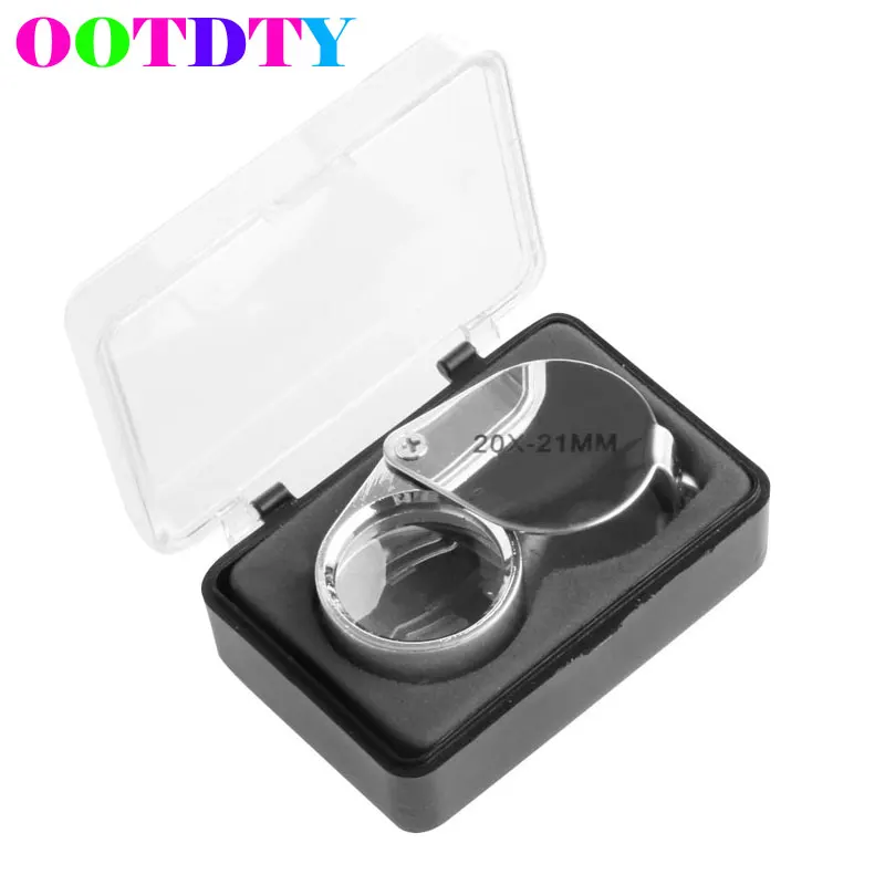 

20X-21mm Triplet Jeweler Eye Loupe Magnifier Magnifying Glass Jewelry Diamond