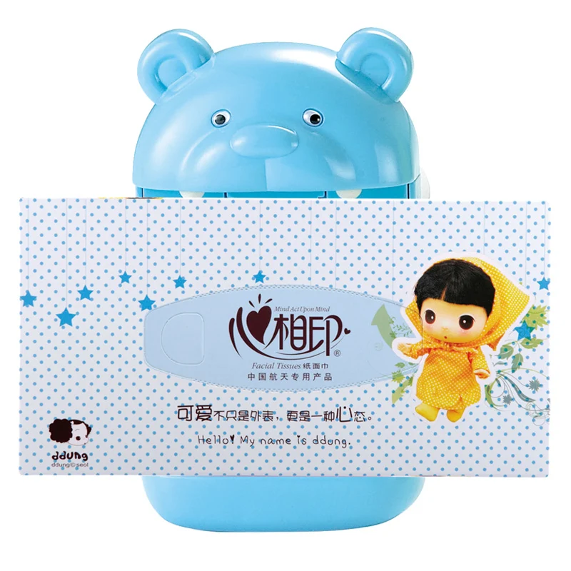 Anya strong suction towel rack Korean cartoon creative kitchen toilet