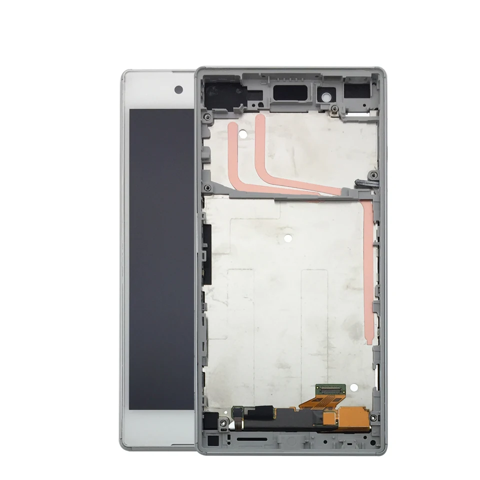 Для Sony Xperia Z5 e6633 e6683 ЖК-дисплей Дисплей Сенсорный экран планшета Ассамблеи с Рамки