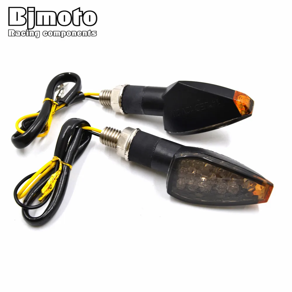 

1 Pair High quality Waterproof Amber Light Universal LED Motorcycle Turn Signal Indicators Lights/lamp For Yamaha Honda Suzuki