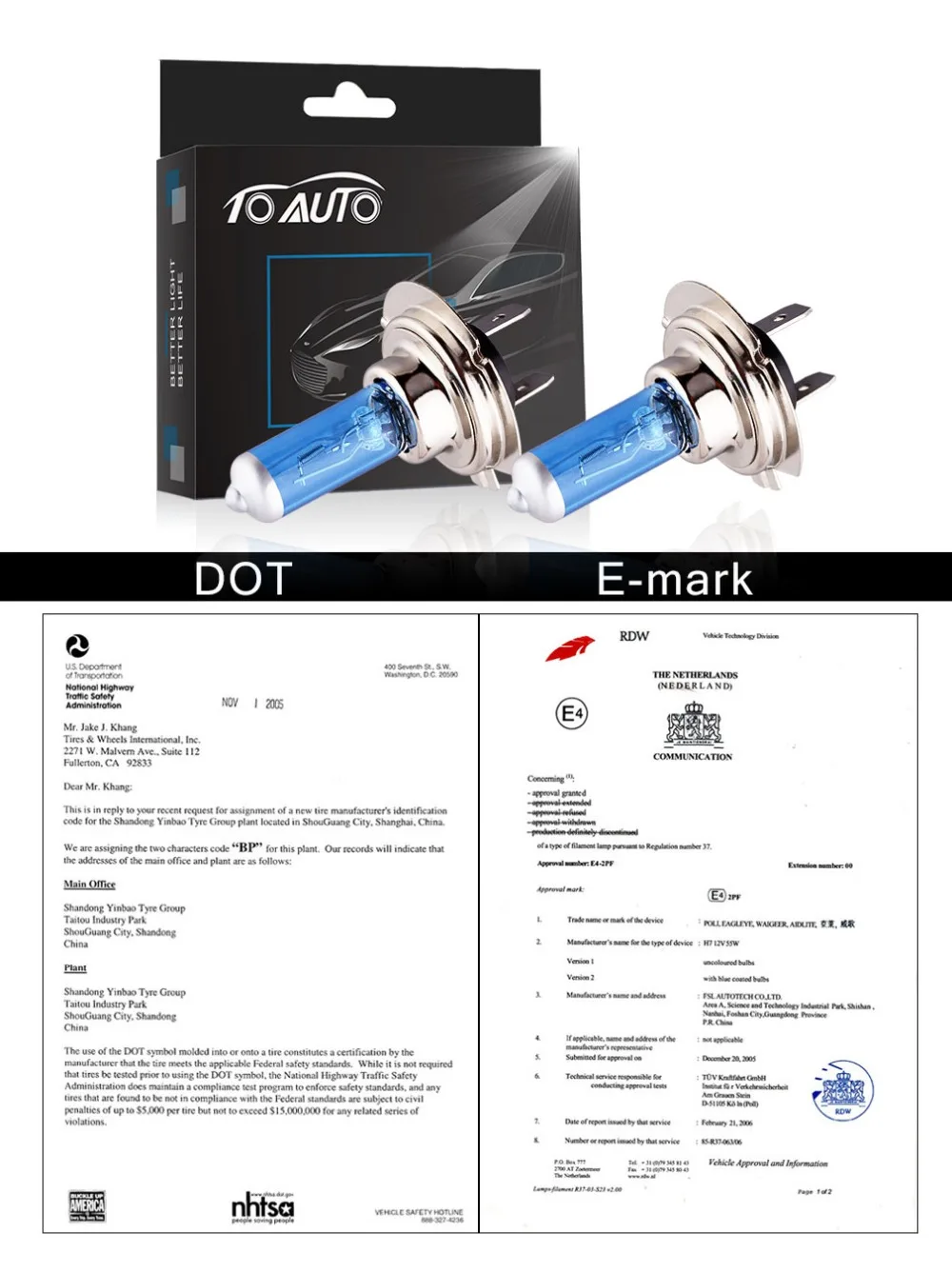 h7 12v 55w halogen 