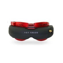 New Arrival Fatshark Attitude V4 4:3 Video Headset VR 5.8G 32CH OLED RX FPV Goggles With 7.4V 1000mAh Battery For RC Drone
