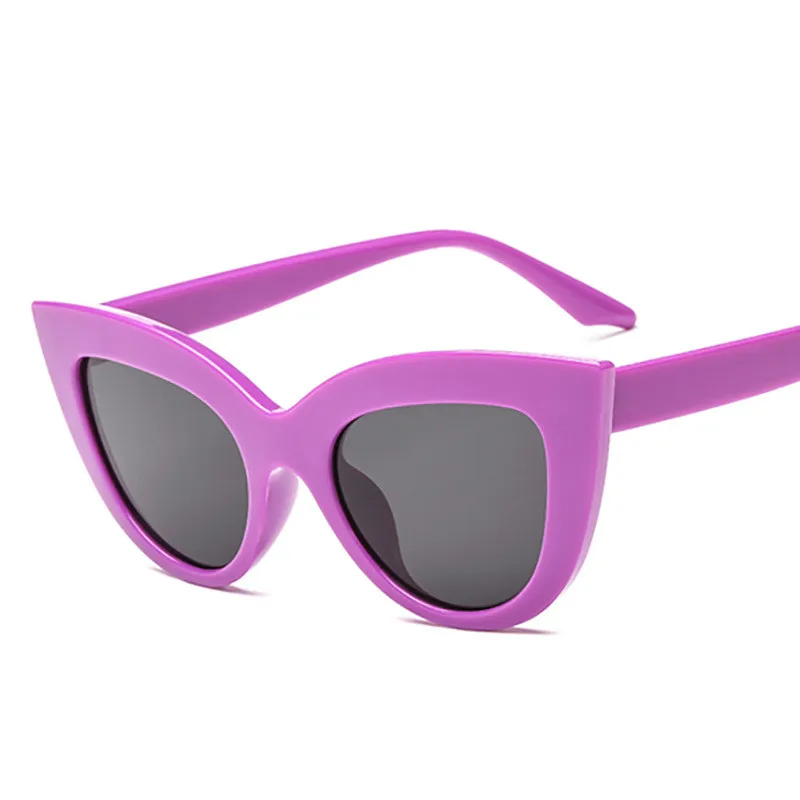 Розовое золото солнцезащитные очки «кошачий глаз» для Для женщин розового цвета, зеркальная поверхность, винтажные женские солнцезащитные очки черный, белый цвет покрытие Cateye авиационные солнцезащитные очки