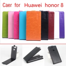 Оригинал baiwei бренд PU кожа чехол для Huawei Honor 8 Магнитная откидная