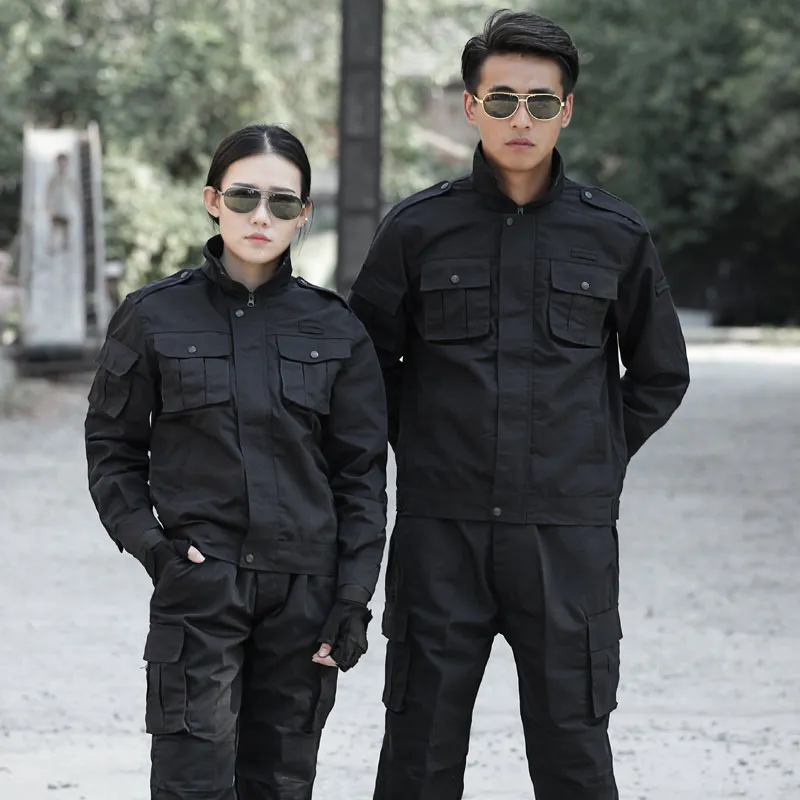 Black Military Uniform Tactical Combat Shirt Uniforms Uniforme Militar Tatico Multicam CS Clothing