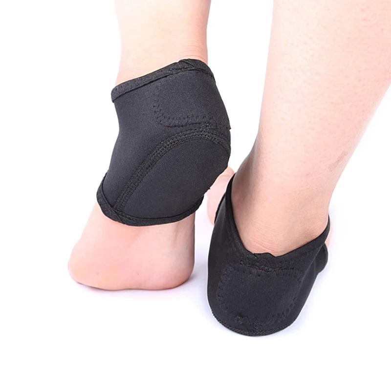 

2 Pairs Foot Heel Unisex Plantar Therapy Pain Relief Arch Support Foot Ankle Wrap Socks Pads Skin Care New