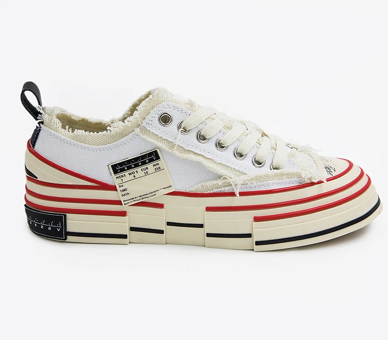 

Rimocy Womans Canvas Shoes 2019 Platform Female White Sneakers Lace Up Flats Zapatos De Lona Mujer Autumn Casual Shoes Women