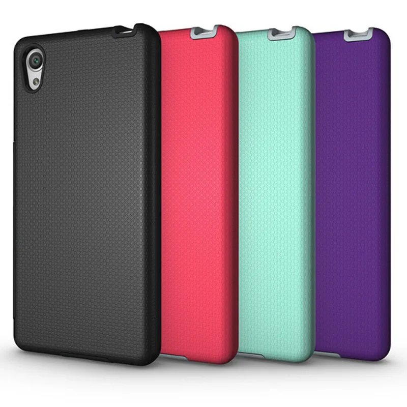 

Non-slip TPU+PC Silicon Case For Sony Xperia X Case Cover For Sony Xperia X Dual F5122 F5121 5.0 inch Phone Bag Cases