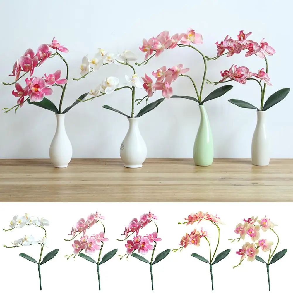 30 # новый красивый 1 шт. искусственный цветок бабочка Орхидея Дизайн сад DIY
