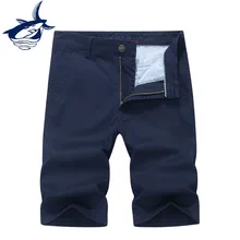 Pantalones cortos de los hombres летние мужские карго шорты masculino хлопковые прямые до колен мужские шорты кэжуал плюс размер 44