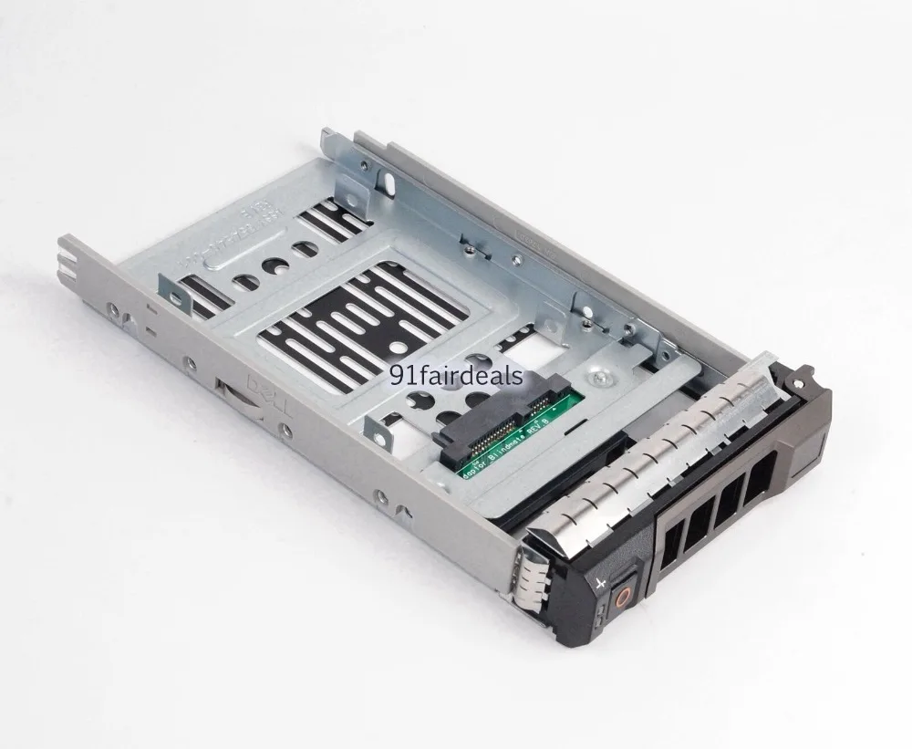 Heretom Новый 2,5 "SSD 3,5" SATA конвертер 654540-001 + KG1CH 3,5 "HDD Tray контейнер для носителя для DELL PowerEdge R530 R230 R730