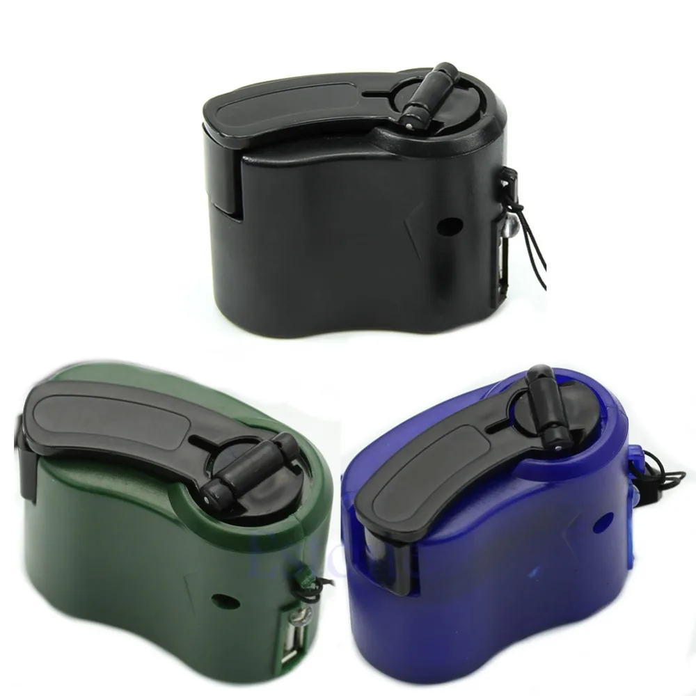 

Cell Phone USB Hand Crank Manual Dynamo Emergency Charger For MP4 MP3 Mobile PDA Jy23 19 Dropship