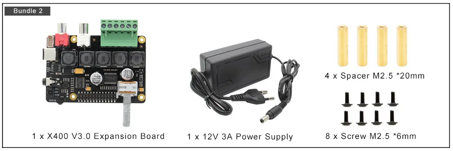 Raspberry Pi DAC Full-HD усилитель класса D ies PCM5122 X400 аудио Плата расширения Raspberry Pi 4 Модель B/3B+/3B музыкальный плеер