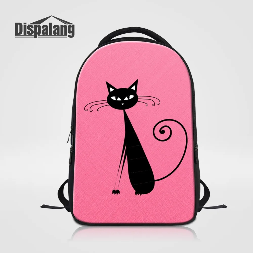 

Dispalang Women Laptop Backpack Cute Cat Printed School Bags For Teenage Girls Animal Mochila Feminina Ladies Traveling Bagpack