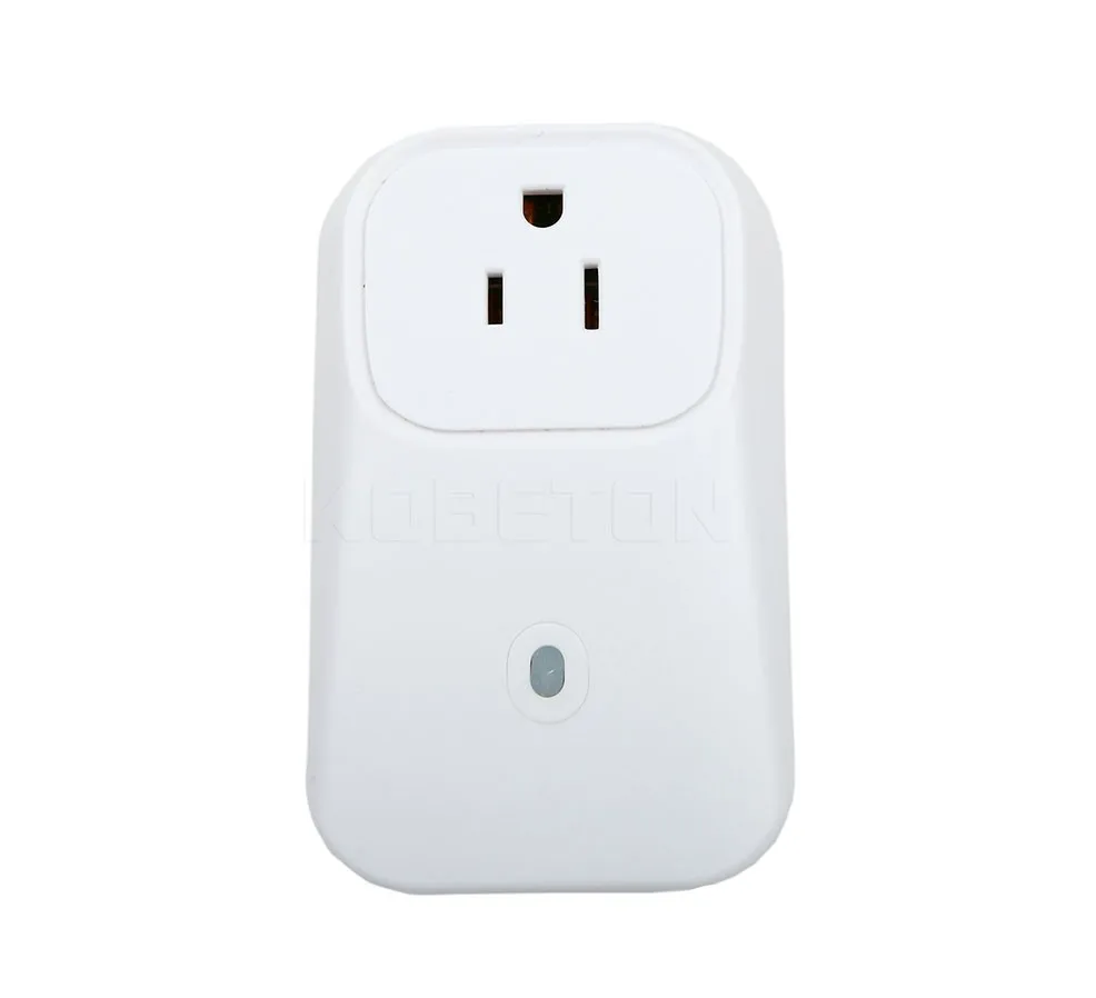 Kebidumei ЕС США Стиль белый Wi-Fi Smart Plug Мощность разъем AC110-240V 10A приложение Дистанционное управление настенных розеток бытовой техники автоматизации