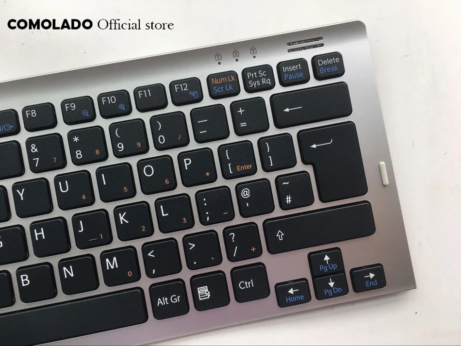 UK Keyboard For SONY SR SR13 SR33 SR28 VGN-SR26 with silver frame keyboard UK Layout (2)