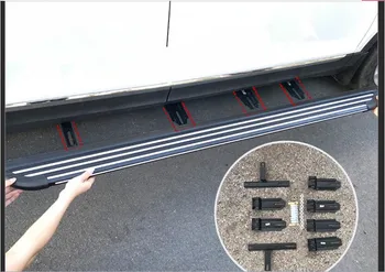 

Aluminum Alloy + ABS For Car Running Board Side Step Nerf Bar Guard Fits For Vw Volkswagen T-ROC 2018 2019 2020