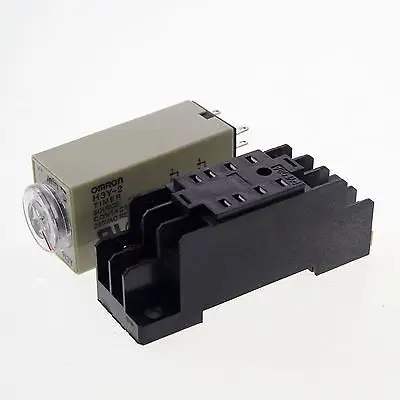 

5 x H3Y-2 Power On Time Delay Relay Solid-State Timer Max 30Min 12VDC DPDT