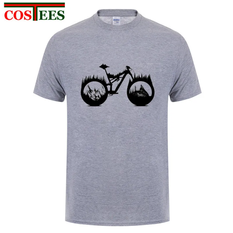 

MTB Enduro Biker T shirt men mountain biker t-shirt homme bicycle bmx tshirt rider mountains tee shirt hombre 2018 Newest design