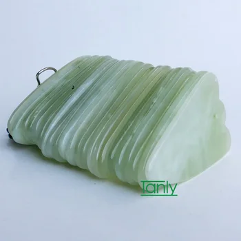 

Good quality! WholesaleTraditional Massage Tool triangle Board Natural Jade