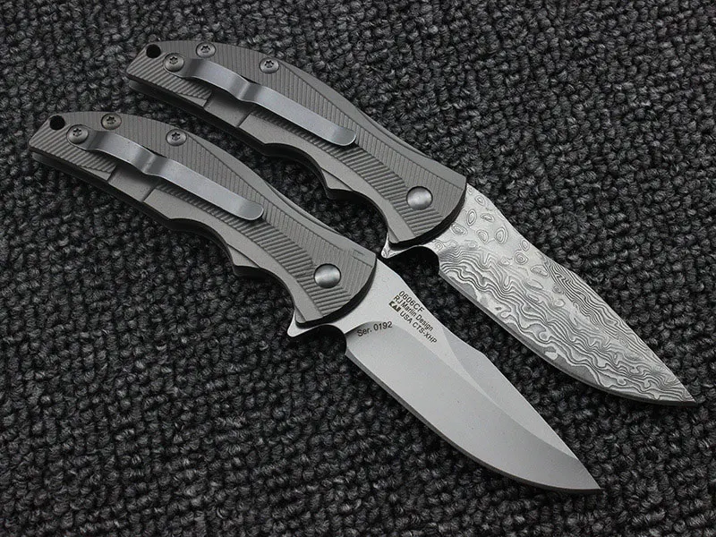 Фото Тактический складной нож ZT0606 D2 или дамасское лезвие TC4 тактический клинок из Тактический складной нож ZT0606 D2 или дамасское лезвие TC4 тактический клинок из