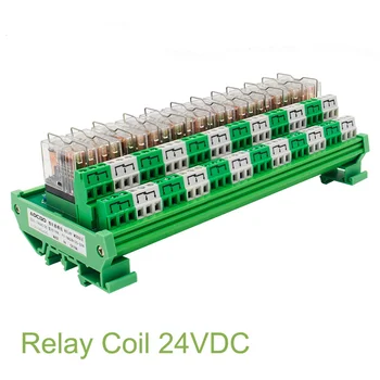 

12 Channel OMRON DPDT G2R-2 DIN Rail Mount Interface Relay Module