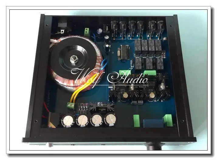 Finished Pass 2.0 Preamplifier HiFi MOS FET Preamp 4-way Input Pre-amp