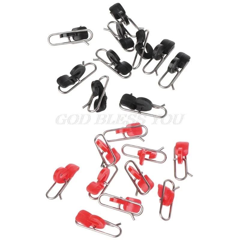 

10 Pcs/pack Quick Decoupling Device Simple Plastic Metal Decoup Gadget Fishing Accessories