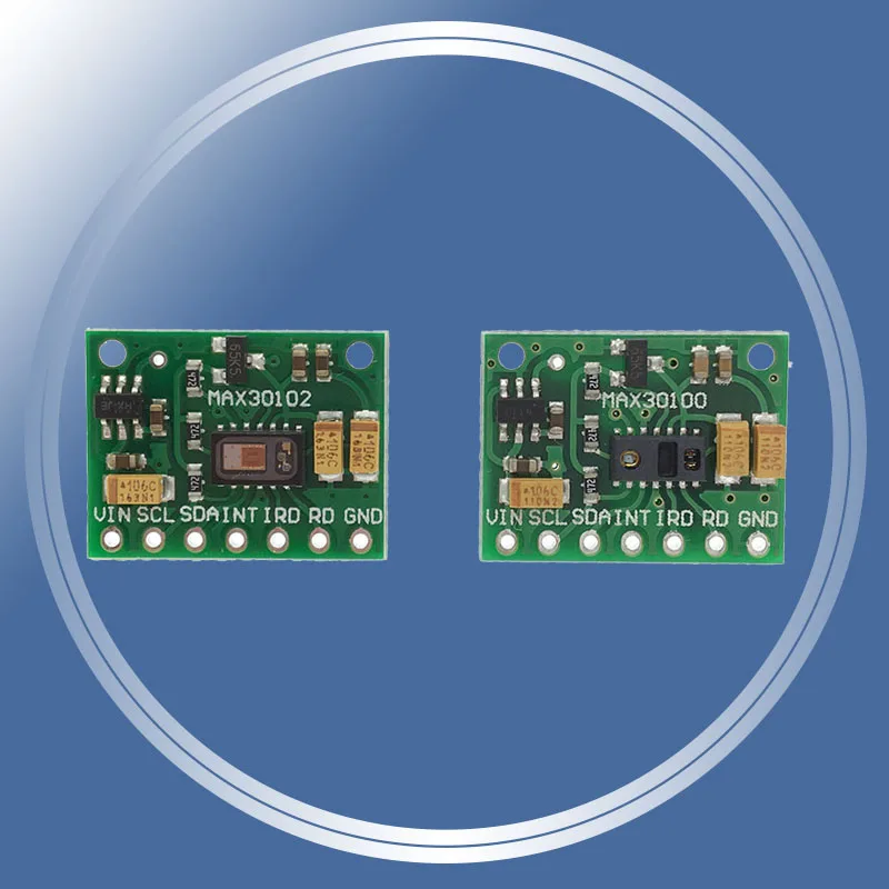

MAX30102 Heart Rate Pulse Breakout / Blood Oxygen Sensor Module MAX30100 Pulse Oximeter Heart-Rate Sensor