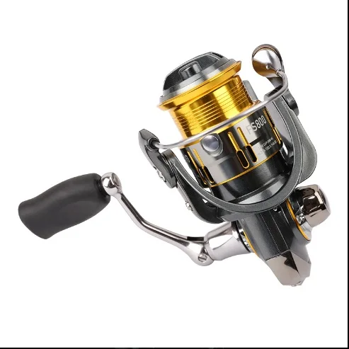 

TSURINOYA FS800 1000 2000 Stainless Shallow Spool ultra-light 8+1Bearing Lure Spinning reel