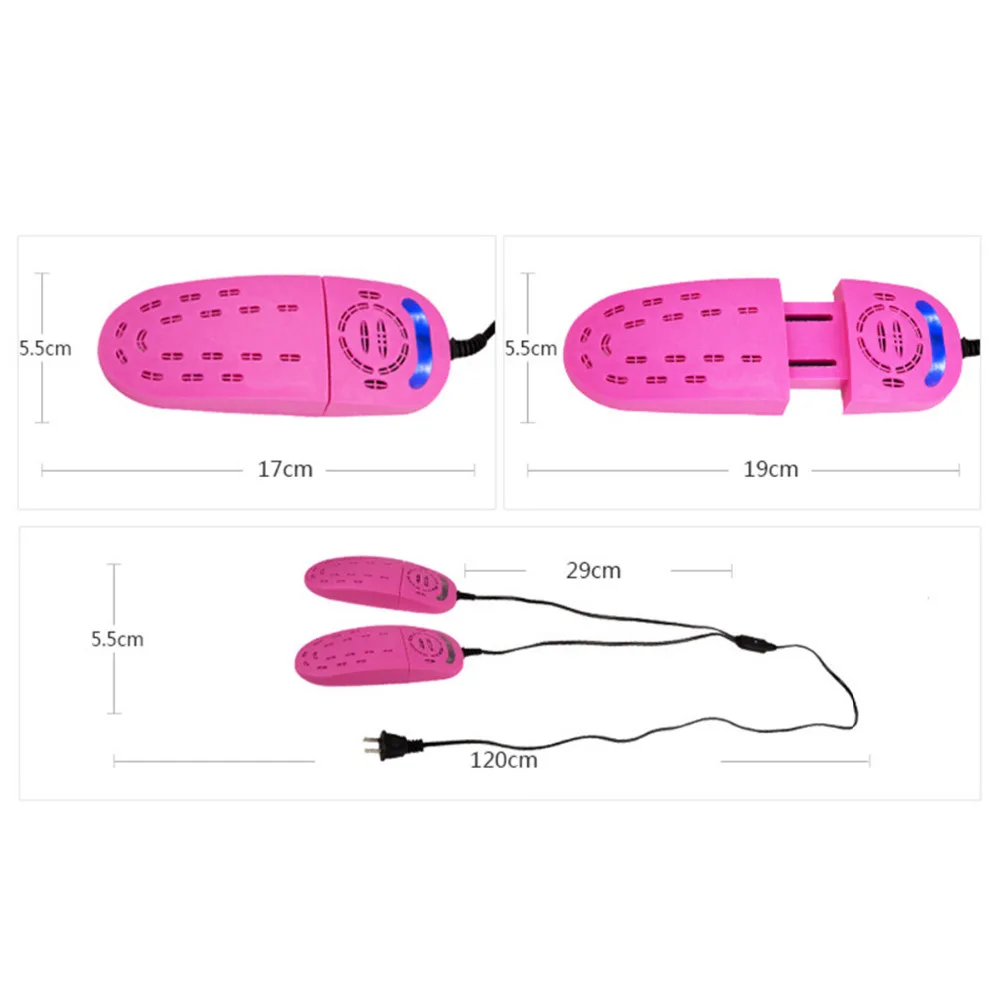 Высокое качество выпекайте сушилку для обуви ноги дезодорант УФ обувь стерилизация телескопическая секция сушки Подогреватели