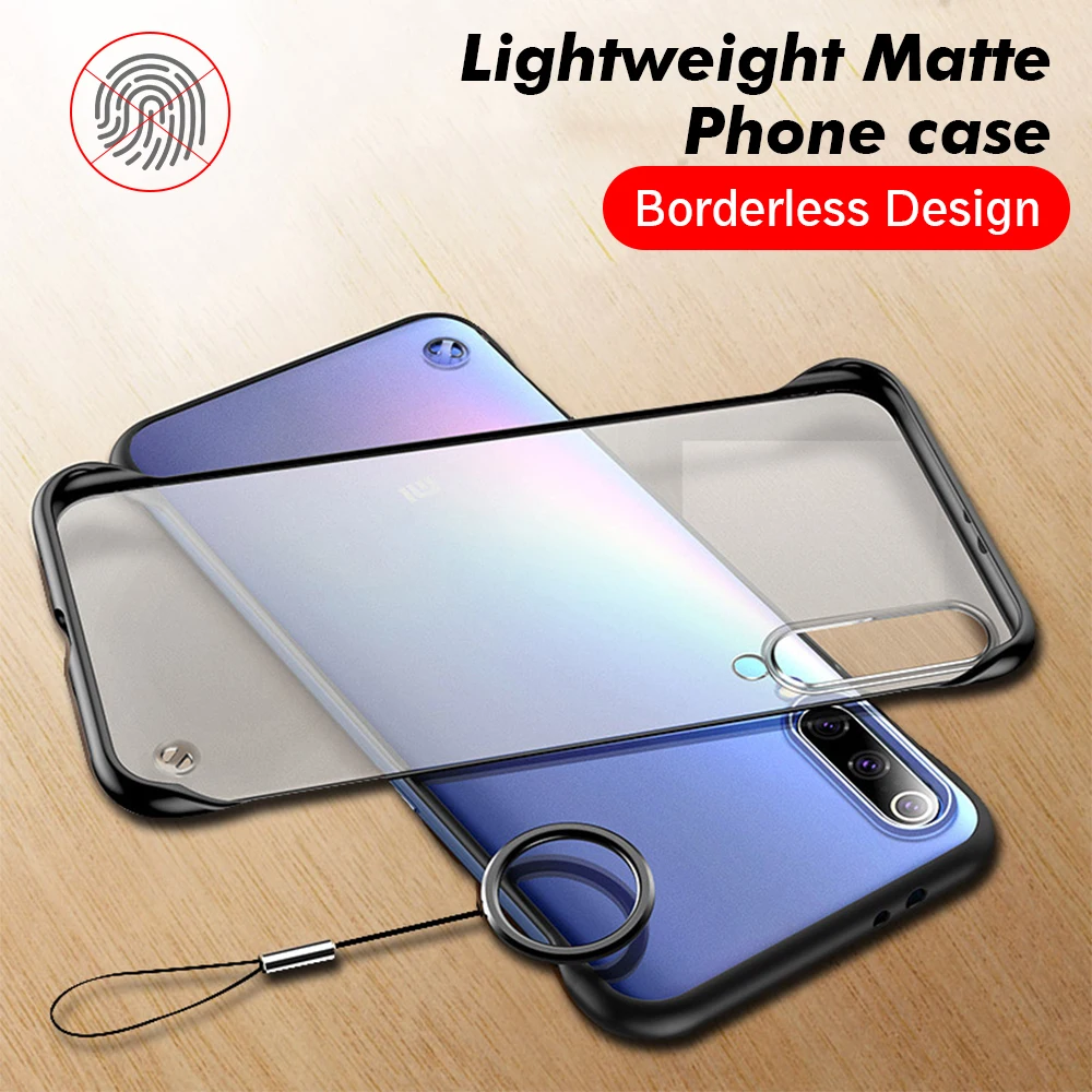 

Frameless Case For Xiaomi Mi9t Mi9 Mi 9 se 9T Pro Phone Case Transparent Hard Back Cover Coque Redmi K20 Pro Bumper Fundas Capa