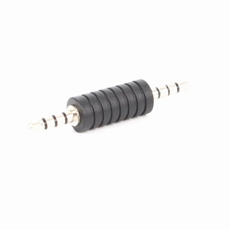 20pcs lot 4 Pole 3 5mm male to male Connector Coupler Adapter Audio Cable Extension for MP3 DVD Headphone Car AUX