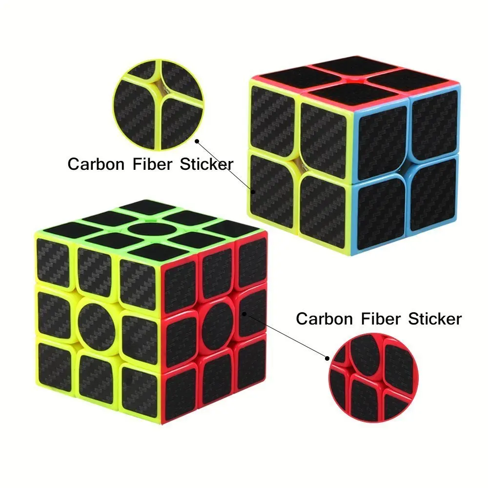 QIYI 2 шт./компл. 2x2x2 3x3x3 Волшебные кубики детские игрушки скоростной пазл кубик