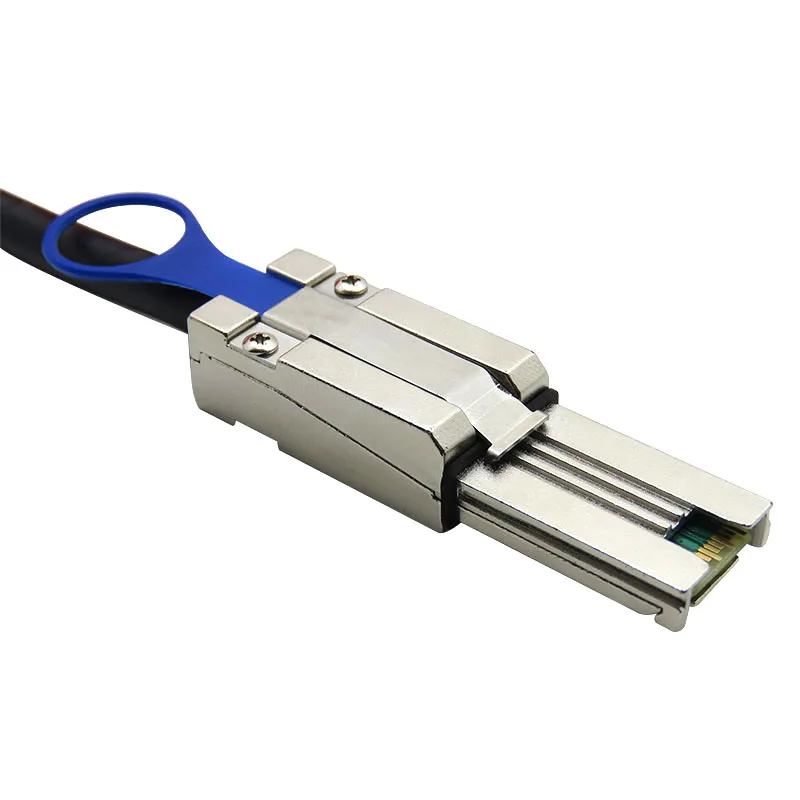 Mini Sas 26Pin(Sff-8088) Male To 4 Sata 7Pin Female Cable, Mini Sas Host/контроллер To 4 Sata Target/Backplane, 1 м