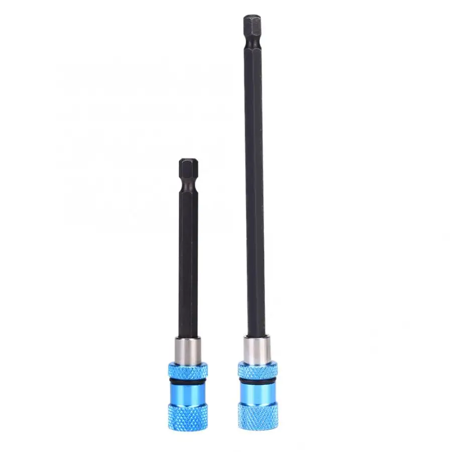 

1pc Metal 1/4inch Hex Shank Bit Holder Extension Bar for Electric Screwdriver screwdriver 6.35mm 100mm/150mm Long