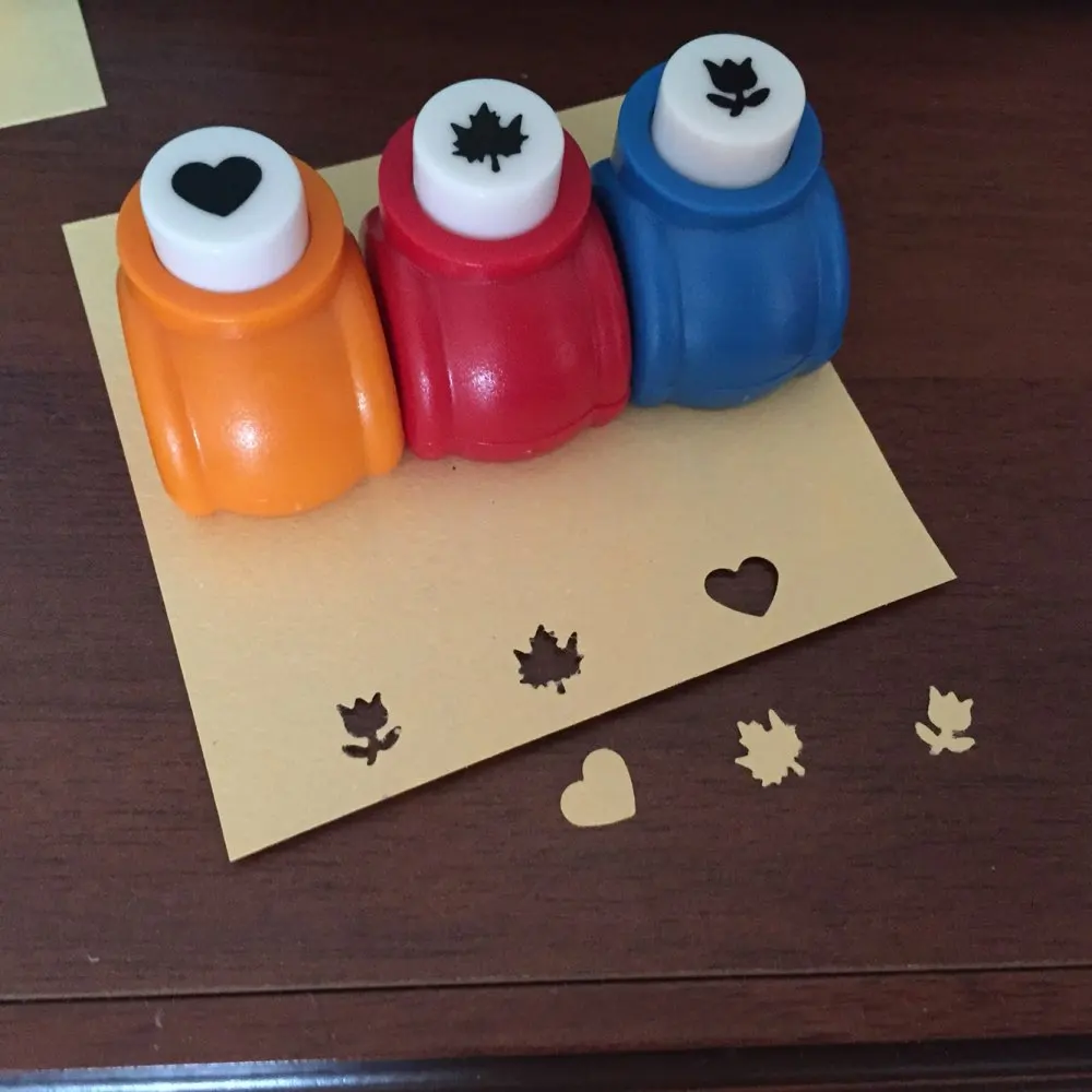 Vorkin 1 PCS Kid Child Mini Printing Paper Hand Shaper Scrapbook Tags Cards Craft DIY Punch Cutter Tools 8 Styles HOT