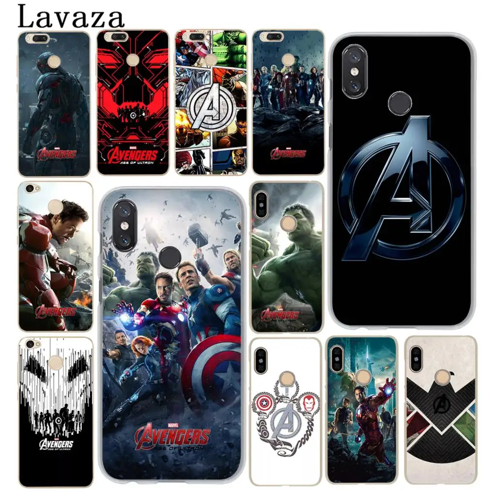 

Lavaza Marvel Comics is The Avengers Phone Case for Xiaomi MI 9 8 SE A2 Lite A1 pocophone f1 5X 5S 6 6X MIX 2S MAX 3 Mi9 Mi8