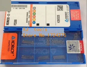 

Free Shipping 10PCS MGMN200-02-R PC5300, two-headed CNC cutting carbide coating Turning insert for Grooving Holder MGEHR & MGIVR