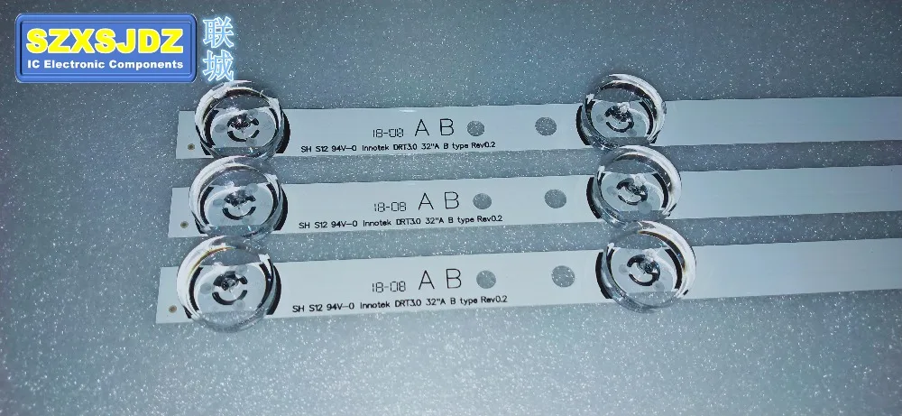 New 3pcs * 6LED 590mm LED backlight bar compatible for LG 32LB561V UOT ONE B 32 inch DRT 3.0 &quotA 6916l-2223A 6916l-2224A | Лампы и