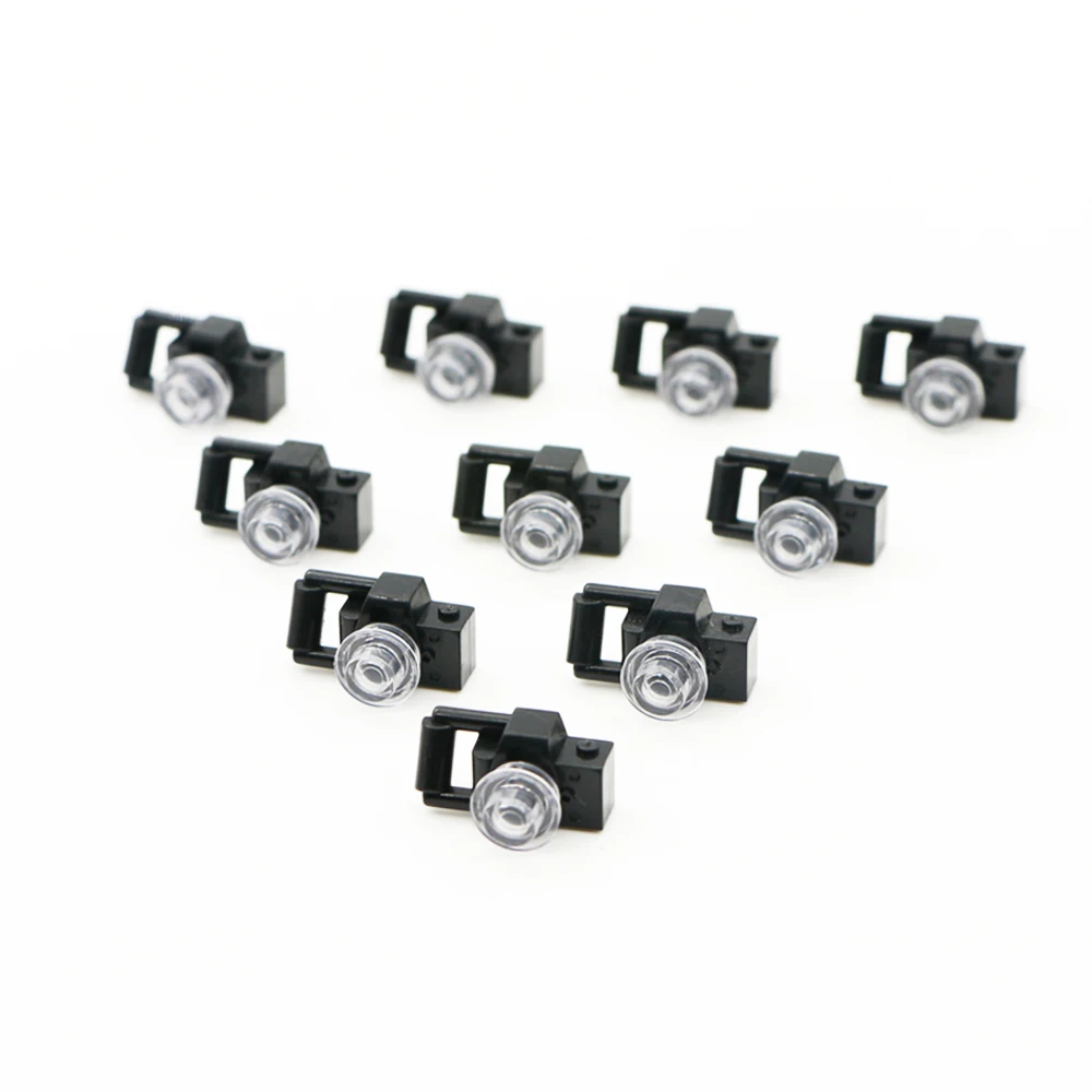 

City Accessories Building Blocks Camera Mini Figure Parts MOC Street view Bricks Toys For Children Compatible LegoINGlys Friends