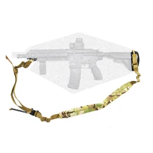 Dois 2 pontos vk acolchoado arma sling vt ac VT-AC ajuste rápido airsoft paintball rifle arma cinta caça TW-SL001(China)